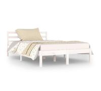 vidaXL Day Bed Solid Wood Pine 120x200 cm White UK NEW