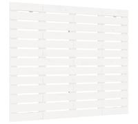(white, 126 x 3 x 91.5 cm) vidaXL Wall Headboard Bedroom Bed Header Decor Bed Headboard Solid Wood Pine