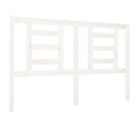 (white, 126 x 4 x 100 cm) vidaXL Bed Headboard Bedroom Bed Header Decorative Headboard Solid Wood Pine