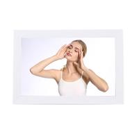 White 13.3 Inch WIFI Digital Picture Frame Supports Image Rotation with APP for Bedroom Home (UK Plug)