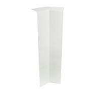 White 135° InternalCorner Trim for PVC-u Plastic Fascia Capping Board
