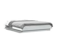 Vidaxl Bed Frame Without Mattress White 135X190 Cm Double