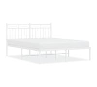 Metal Bed Frame Home Bedroom Bed Base Mattress Foundation Bedstead vidaXL