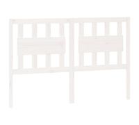 (white, 140.5 x 4 x 100 cm) vidaXL Bed Headboard Home Bedroom Decorative Bed Header Panel Solid Wood Pine