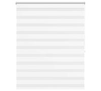 vidaXL Zebra Blind 140 x 175 cm White, White