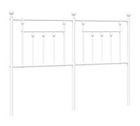 (white, 150 cm) vidaXL Metal Headboard Bed Header Bed Headboard Black Headboard Black 80 cm