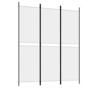 (White, 150 x 180 cm) vidaXL Room Divider Privacy Screen Paravent Dressing Room Partition Fabric