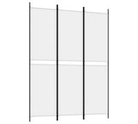 (White, 150 x 200 cm) vidaXL Room Divider Privacy Screen Paravent Dressing Room Partition Fabric