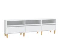 (white, 150 x 30 x 44.5 cm) vidaXL TV Cabinet TV Unit Storage Cabinet Media Unit Cupboard Engineered Wood