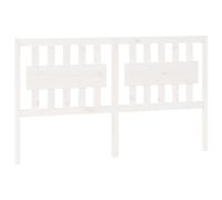 (white, 155.5 x 4 x 100 cm) vidaXL Bed Headboard Home Bedroom Decorative Bed Header Panel Solid Wood Pine
