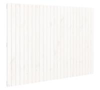 (white, 159.5 x 3 x 110 cm) vidaXL Solid Wood Pine Wall Headboard Bed Header Multi Colours Multi Sizes
