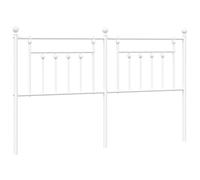(white, 160 cm) vidaXL Metal Headboard Bed Header Bed Headboard Black Headboard Black 80 cm