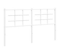 (white, 160 cm) vidaXL Metal Headboard Bedroom Home Decor Bed Header Bed Headboard Black 90 cm
