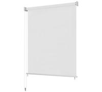 (white, 160 x 230 cm) vidaXL Outdoor Roller Blind 120x140cm Beige Window Shade Curtain Easy Fitting