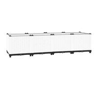 vidaXL Raised Bed 160x40x38 cm Polypropylene 01 UK HOT