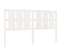 (white, 165.5 x 4 x 100 cm) vidaXL Bed Headboard Home Bedroom Decorative Bed Header Panel Solid Wood Pine