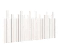 (white, 166 x 3 x 80 cm) vidaXL Solid Wood Pine Wall Headboard Bedroom Bed Header Multi Colours/Sizes