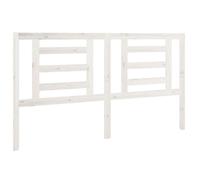 (white, 166 x 4 x 100 cm) vidaXL Bed Headboard Bedroom Bed Header Decorative Headboard Solid Wood Pine