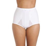 Camille Bella Magic Firm Women's Shapewear Knickers - 2 Pack High-Waisted Tummy Control Pants - Slimming Support for Women White