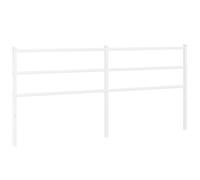 (white, 180 cm) vidaXL Metal Headboard Bedroom Home Decorative Bed Header Metal Bed Headboard