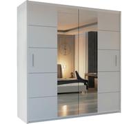 (White, 180cm) Winnipeg Modern Sliding Wardrobe