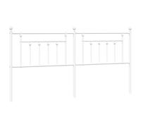 (white, 193 cm) vidaXL Metal Headboard Bed Header Bed Headboard Black Headboard Black 80 cm