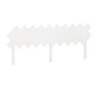 (white, 196 x 3 x 80.5 cm) vidaXL Bed Headboard Home Bedroom Decorative Bed Header Panel Solid Wood Pine