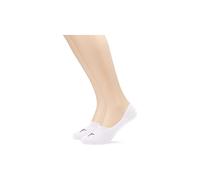 (White, 2) 2 pairs Puma Unisex Footie- Black 2.5-5 35/38