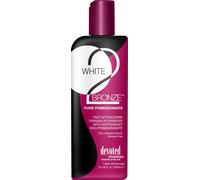 White 2 Bronze Pomegranate sunbed tanning lotion cream (251 ml bottle)