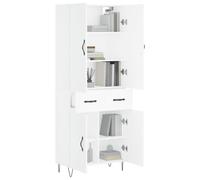 Highboard Sideboard Storage Cabinet Home Side Cabinet Engineered Wood vidaXL