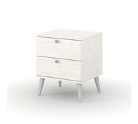 Core Products Augusta Curve 2 Drawer Bedside Cabinet
