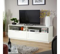 (White - 2 Drawer) TV Floor Stand with 2 / 3 Drawers