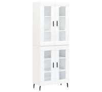 vidaXL Highboard White 69.5x34x180 cm Engineered Wood