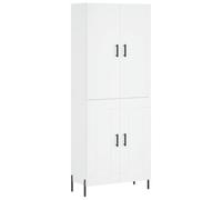 vidaXL Highboard White 69.5x34x180 cm Engineered Wood, White