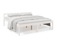 (white, 200 x 200 cm) vidaXL Solid Wood Pine Bed Frame Bed Base Frame Multi Colours Multi Sizes