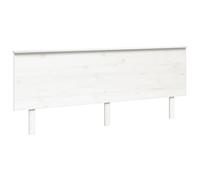 (white, 204 x 6 x 82.5 cm) vidaXL Solid Wood Pine Bed Headboard Wooden Bed Header Multi Colours/Sizes