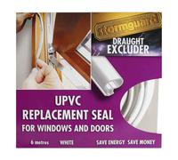 (White, 20m) Replacement Rubber UPVC window door gasket seal