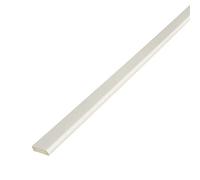 White, 20mm x 5m Cloaking Fillet uPVC Plastic Window Door Architrave Trim