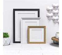 White 20x14" Frame for 18x12" Picture - Verona Range Photo Picture Poster Frames with White Mount