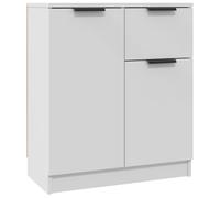(white, 213) vidaXL Sideboard Cabinet Home Organiser Cupboard Side Cabinet Engineered Wood
