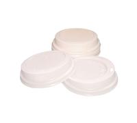 Caterpack White 25cl Paper Cup Sip Lids (100 Pack) MXPWL80