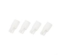 White 2P Wire Terminal Kit 180Pcs Vertical Mount Auto | White plastic shells, for easy identification, reliable insulation, LED electronics, automotive accessories