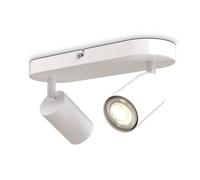 White 2xGU10 5W Requires Bulb Spotlight B.K.Licht White One Size