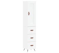 Sideboard Storage Cupboard Tall Cabinet Buffet Highboard with Door & Drawers