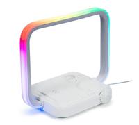 White 3-in-1 Wireless Charging Pad with Colour Changing Light ValueLights White One Size