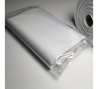 White 3 Meter Lightweight fusible Iron on Interfacing 90cm Wide Fabric Ideal for Stiffening Fabric, PPE, Scrubs (3 Metre Pack)