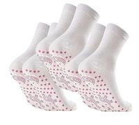 (white, 3 PCS) 1/3/5pairs Tourmaline Self-Heating Socks Winter Warm Thermal Health Care Socks Slimming Health Short Sock Magnetic Therapy Sock