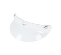(white) 3-Snap Helmet Peak Lens Sun Shade Shield Wear Resistant for 3/4 Motorcycle