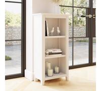Palma White 3 Tier Bookcase Shelf Storage Unit FWStyle White One Size