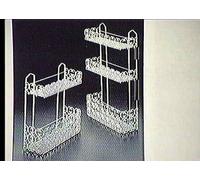 White 3-Tier Cosmetic Organizer Model Florenza